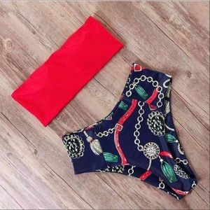 Drungy’ bandeau bikini